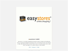 Tablet Screenshot of easystores.org